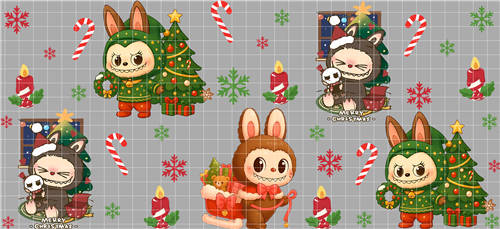16oz Christmas-S 1272